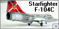 Hasegawa 1/48 F-104C Starfighter US Air Force