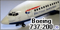 BPK 1/72 Boeing 737-200 British Airways
