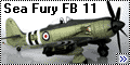 Hobbycraft 1/48 Hawker Sea Fury FB 11 - Ярость её величества
