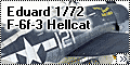 Eduard 1/72 F-6f-3 Hellcat