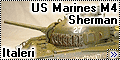 Italeri 1/35 US Marines M4 Sherman