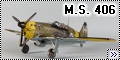 AZUR 1/72 Morane-Saulnier M.S. 406 ВВС Финляндии