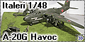 Italeri 1/48 А-20G Havoc - Ночной охотник-блокировщик