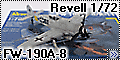 Revell 1/72 FW-190A-8 - сапог до пары