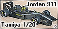 Tamiya 1/20 Jordan 911 (Grand Prix Collection #32) - деколь,