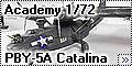 Academy 1/72 PBY-5A Catalina Black Cat
