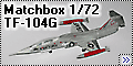 Matchbox 1/72 TF-104G Starfighter