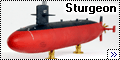 Микромир 1/350 Подводная лодка SSN-637 Sturgeon