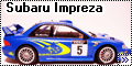 Tamiya 1/24 Subaru Impreza WRC 99-3