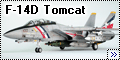 Hasegawa 1/48 F-14D Tomcat BOUNTY HUNTERS