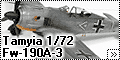 Tamiya 1/72 Focke-Wulf Fw-190A-3