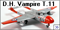Airfix 1/72 D.H. Vampire T.11